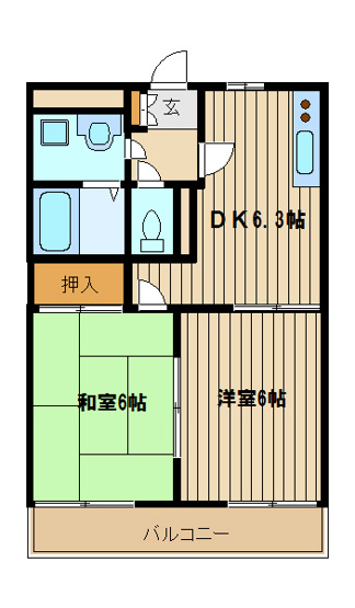 【間取り】 | メゾンドリバージュ