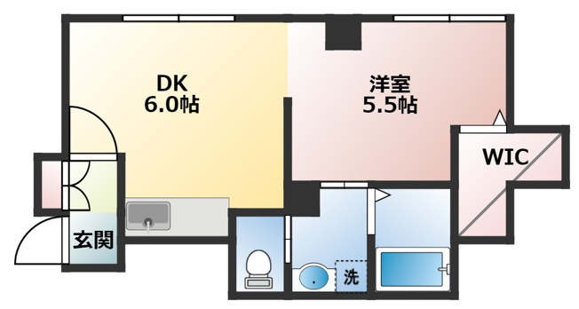【間取り】 | 【CP対象】ロイヤルコート南麻生Ⅱ | 間取りです