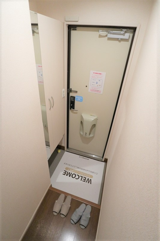 カーサアリエッタA・B・C　C棟の玄関