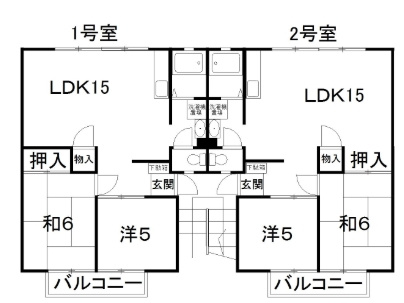 【間取り】 | ソレイユ柳瀬