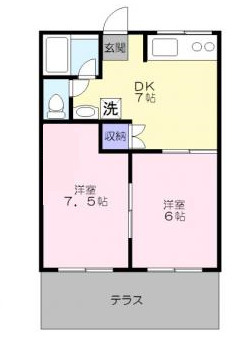 西若尾ハイツＡの画像