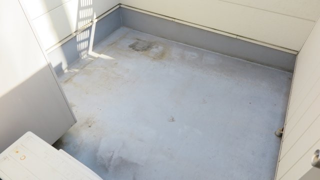 モールライフ九条のバルコニー
