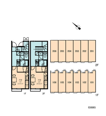 【区画図】 | ジュネスレオーノ