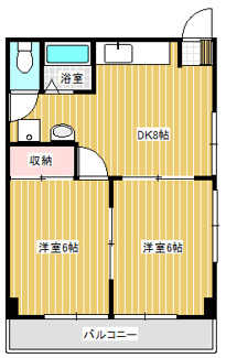 【間取り】 | シルクハイツ
