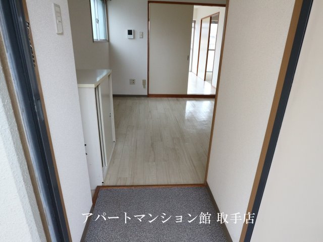 シルクハイツの玄関