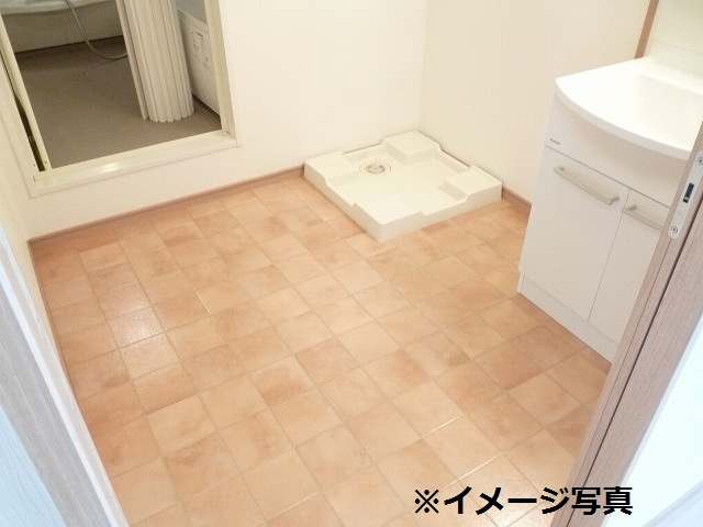 メゾンメルベーユ英賀保の洗面所