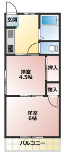 【間取り】 | KSハイム