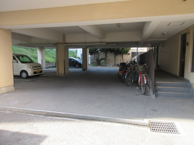コーポエバーグリーンの駐車場