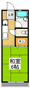 【間取り】 | 長谷川ハイツ