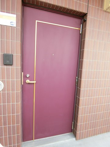 グリーンマンション雅ＡＢの玄関