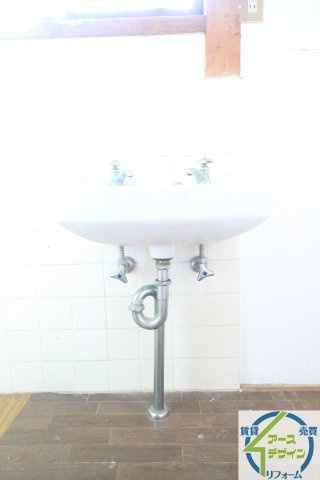 高木ハイツの独立洗面台