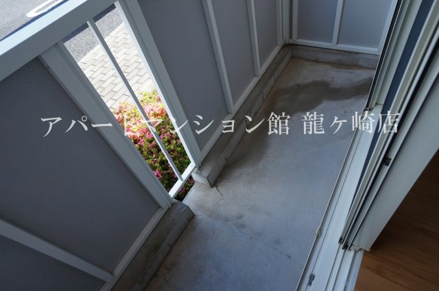 さくらヒルズのバルコニー