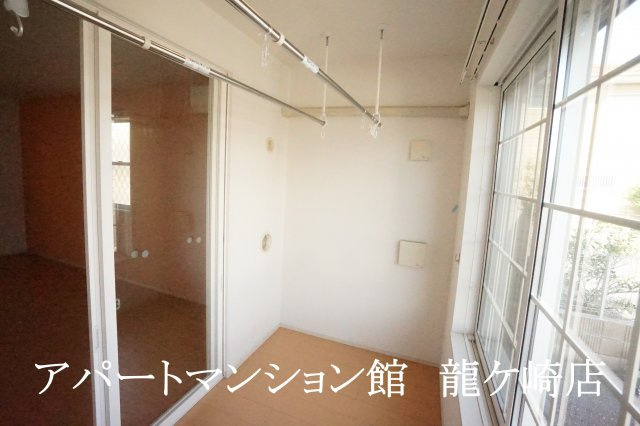 メゾンソレイユのバルコニー