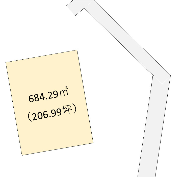 和歌山市新和歌浦・土地・56521の区画図