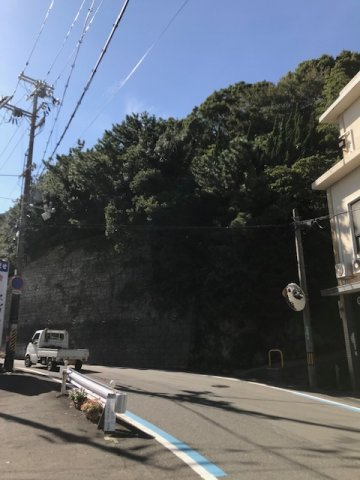 和歌山市新和歌浦・土地・56521の前面道路含む現地写真