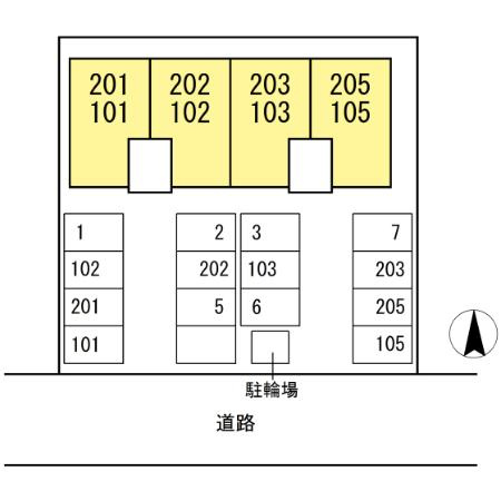 グッドワンの区画図