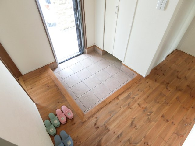 喜志町一戸建の玄関