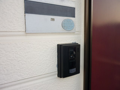 【セキュリティ】 | Ｋ９３ | モニター付きインターホン　来客があっても安心ですね♪