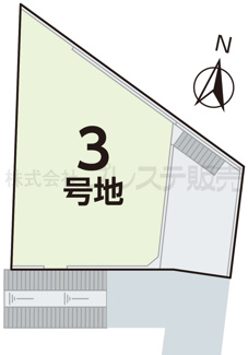 【区画図】 | ３号地区画図