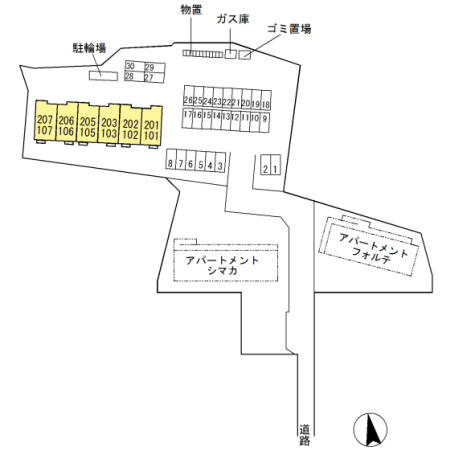 【地図】 | アパートメントコンブリオ | 『アパートメントコンブリオ』
