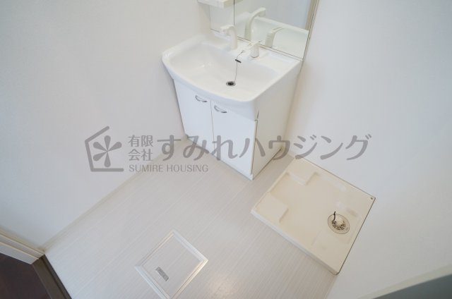 グリーンコートARAMAKIの洗面所