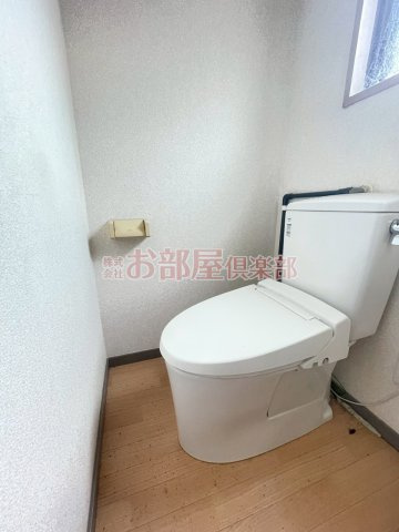 第一コーポ江頭のトイレ|ゆったりとした空間のトイレです
