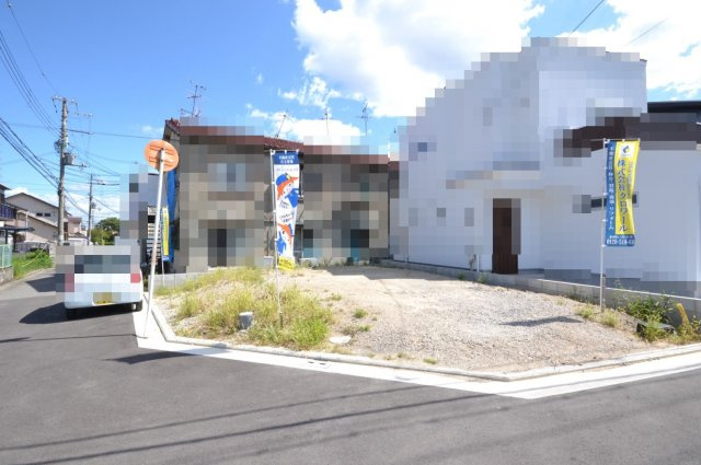 堺市北区百舌鳥本町　土地の前面道路含む現地写真