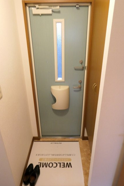 さくらハイツの玄関