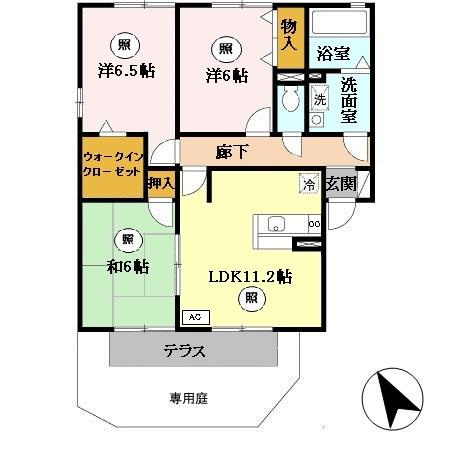 さくらハイツの間取り