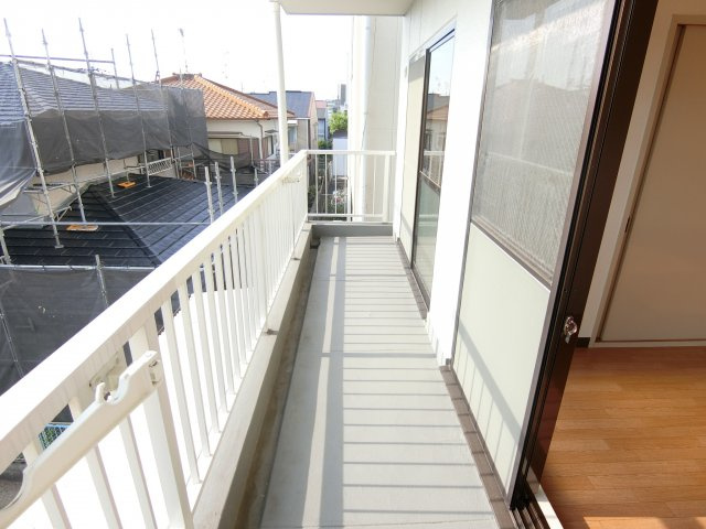 サンハイツ向陽のバルコニー