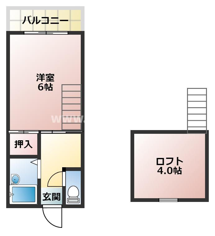 パトリエ加納Ⅰの間取り