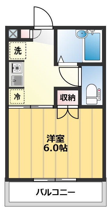 プリムラサカイＢの間取り