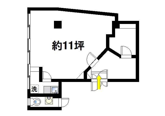 奥田ビルの間取り