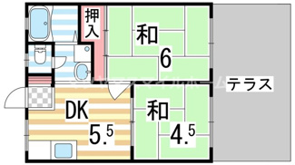 【間取り】 | ハイツシャローム