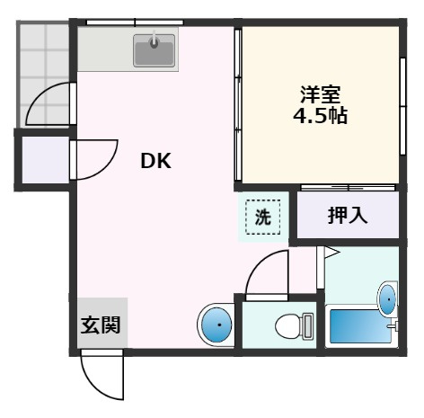 【間取り】 | ドルフ山手町