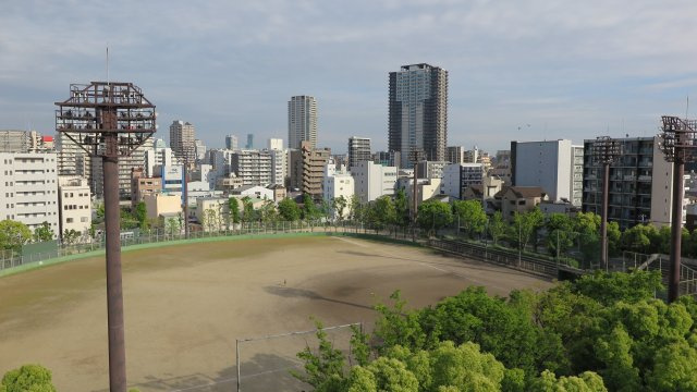 エスプレイス阿波座パークテラスの展望