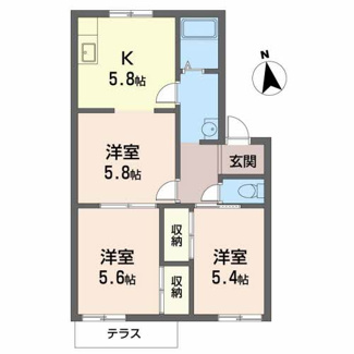 【間取り】 | タウニィエスティー