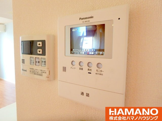 グレースコートＢのセキュリティ|録画付きカラーTVインターホン付き