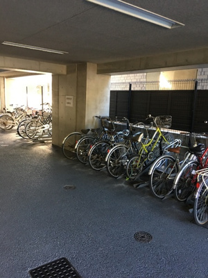 【その他共用部分】 | サウザンドコート | 入居者用駐輪場！