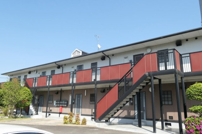 【外観】 | ハッピーバード市川 | 軽量鉄骨２階建