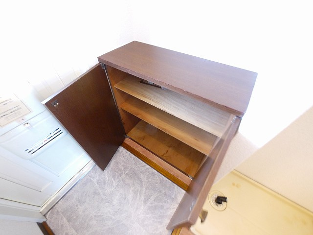 メゾン・ド・スリシエI　B棟の玄関|明るい玄関です