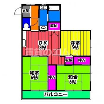 【間取り】 | カーサ・タカハシ | カーサ・タカハシの間取り