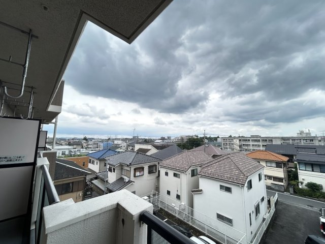 藤和シティコープ河辺Ⅱのバルコニー