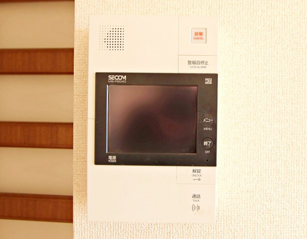 藤和シティコープ河辺Ⅱの設備|セコムのTVモニター付きインターホン