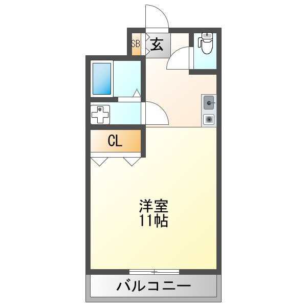 ヘリオスの間取り