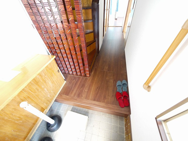 さくら貸家の玄関