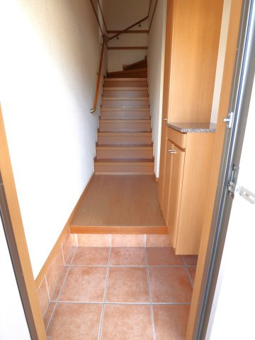 エル・ガーデンBの玄関