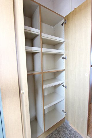 ブロッサム柿木の玄関|シューズボックス内