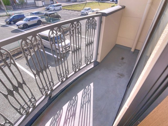 メゾンパークサイドのバルコニー