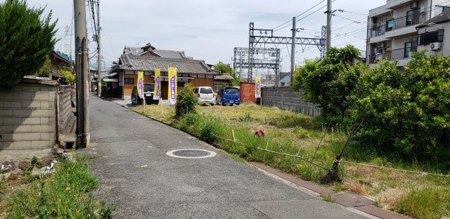 サン・タウン磯島茶屋町の前面道路含む現地写真
